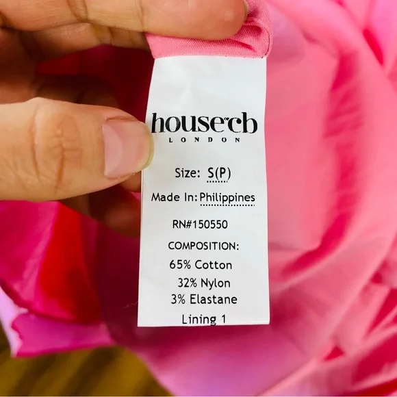 House of CB Elia Pink Romantic Midi Dress Size Small - Picture 5 of 12